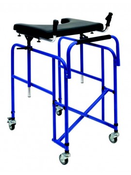ROLLATOR - Deambulatore pieghevole con tavolino